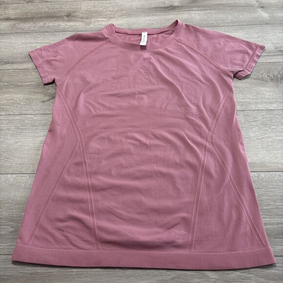 Athleta Tops - Athleta Pink Momentum Tee Women's Size M Dusty Rose Athleisure Active T Shirt